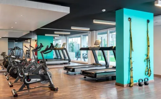 Gimnasio de 90 m²